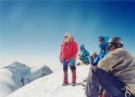 Dr Mark Cox and Dr Jim Milledge on the summit of Mera, 2003
